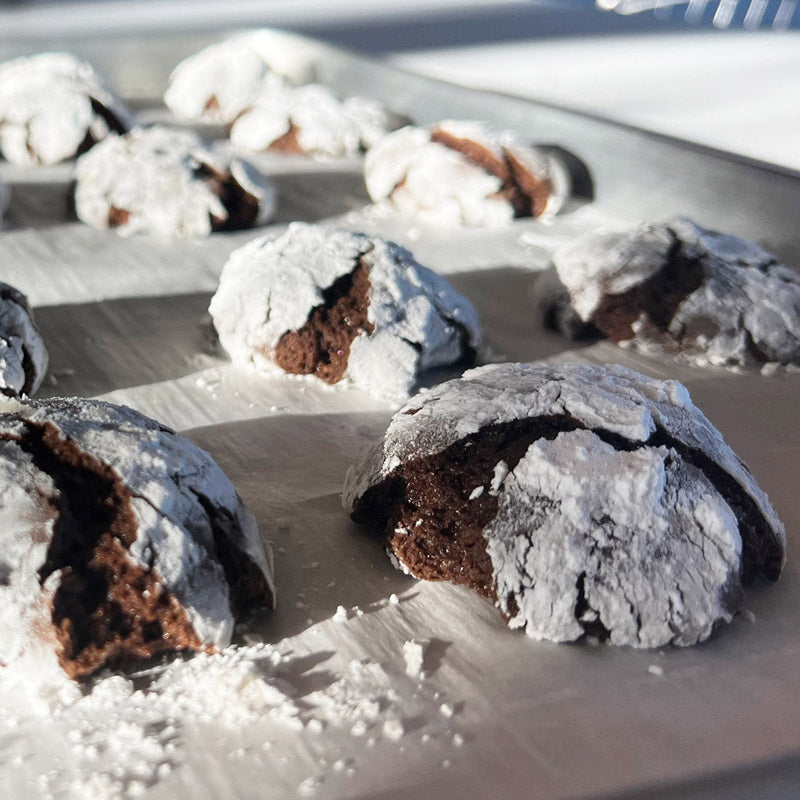 LARA’S DOUBLE CHOCOLATE ESPRESSO COOKIES
