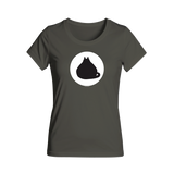 Load image into Gallery viewer, Women’s Big Cat Logo Tee in Organic Cotton
