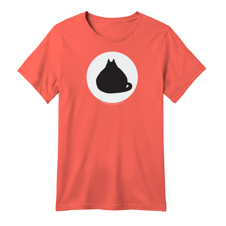 Women’s Big Cat Logo Tee in Organic Cotton